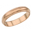 140038 Обручальное кольцо из золота