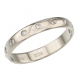 36Б7 Обручальное кольцо с бриллиантами